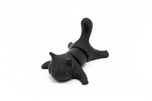 Load image into Gallery viewer, 3D printed black cat