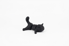 Load image into Gallery viewer, 3D printed black cat